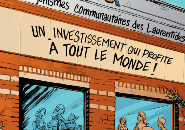 Front commun : MAVN et le ROCL pour la justice sociale dans les Laurentides.